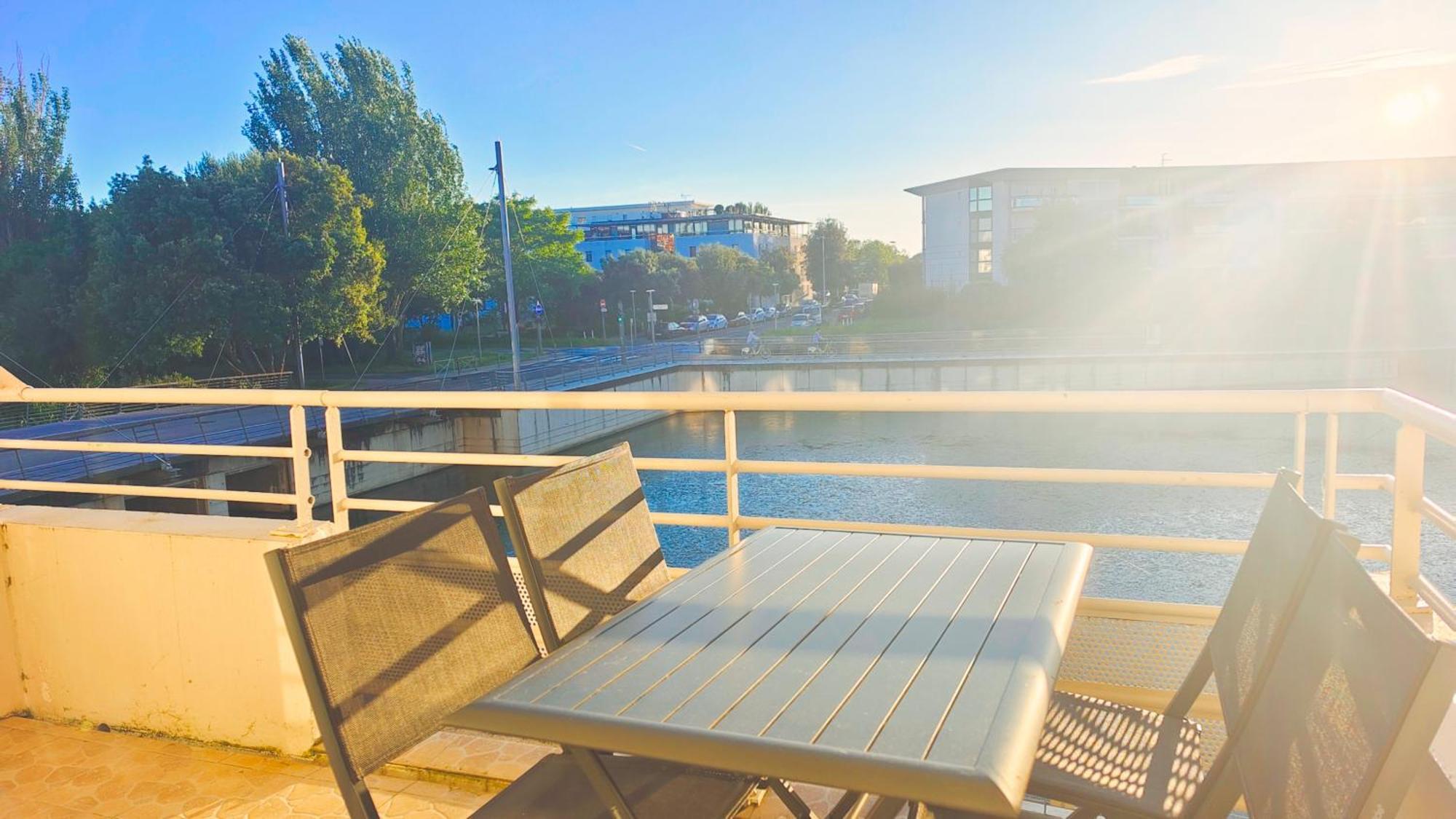 Charmant T2 Avec Piscine Vue Lac Aux Minimes La Rochelle Ла Рошел Екстериор снимка